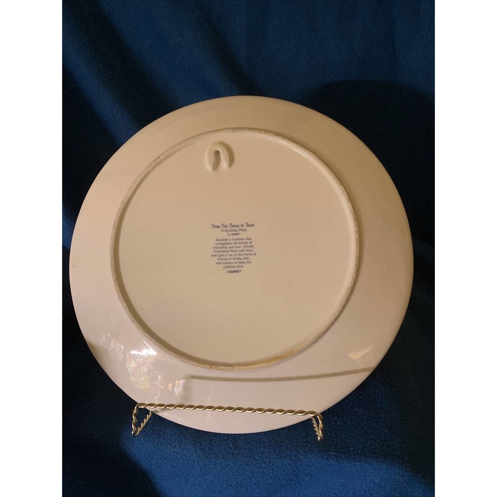 Ganz Friendship Plate0 - Picture 2 of 3